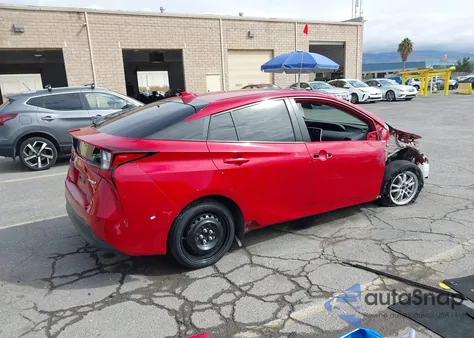 2019 Toyota Prius Le из США, поврежденный, VIN JTDKARFU5K3092437